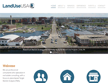 Tablet Screenshot of landuseusa.com